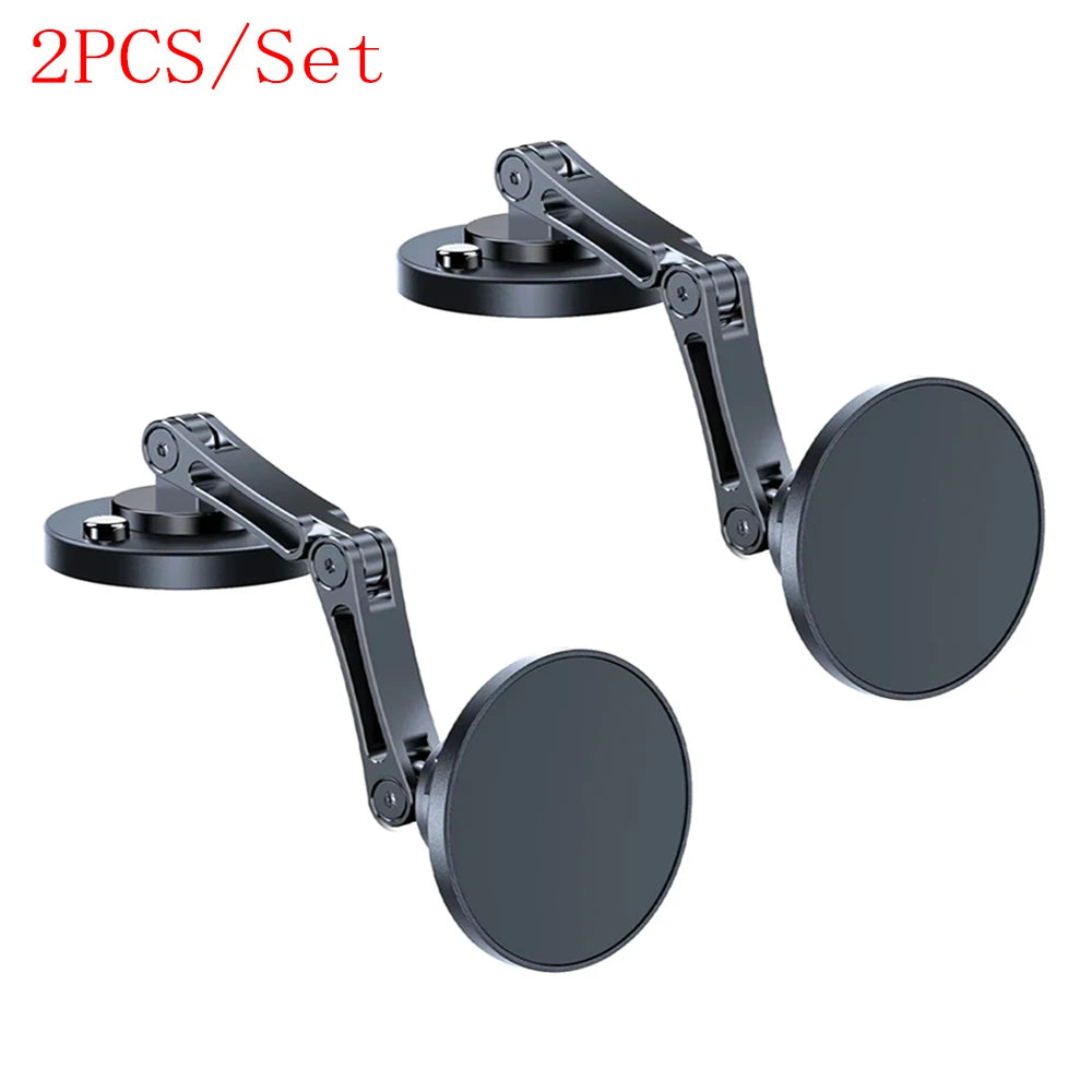 15W Magnetic Car Phone Holder Mount Wireless Charger Rotation Magnetic Car Phone Stand Fast Charging for IPhone 16 15 14 13 12