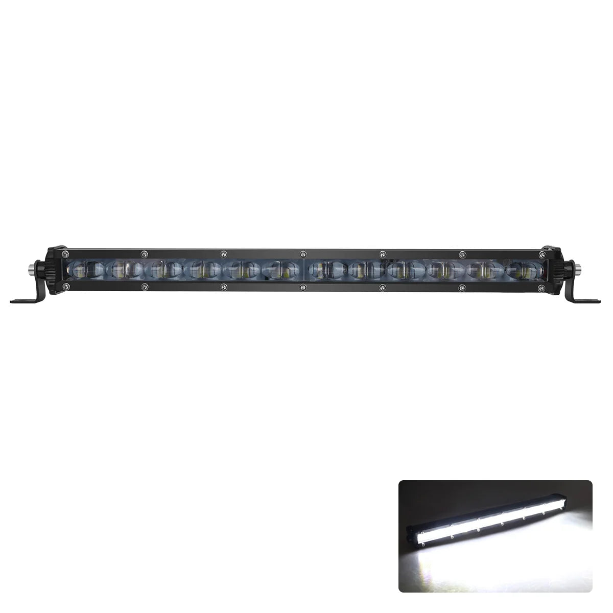 8/14/20" 12-24V Spotlight LED Light Bar Offroad Slim Barra LED Work Light Bar for Truck Atv Car Driving Fog Light Accessories
