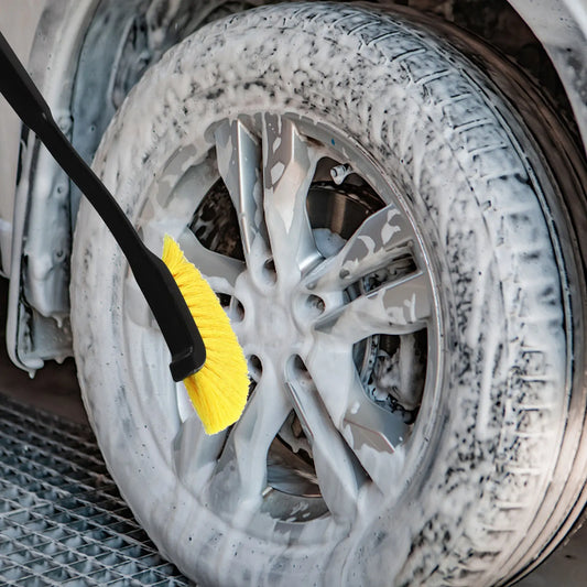 Car Wheel Tire Brush Rim Detailing Cleaning Brush Truck Wheel Wash Detail Brushes Wheel Tire Cleaning Accessories