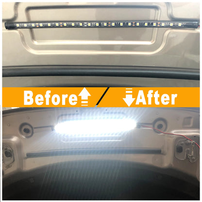 White Under Hood LED Lights For Car Hood Light Kit With Automatic On/off-Universal Fits Any Vehicle Car Hood Light 36cm