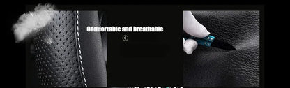 3D Camouflage Print Steering Wheel Cover  Durable Leather Cover with Anti-Slip Lining, Fit for 14.5"-14.8"