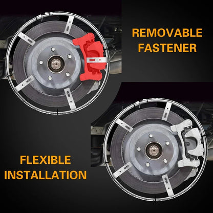 4pcs Magic Colourful Car Wheel Led Hub Light Auto SUV Ambient Styling Lamp with turn signal Brake Function APP Remote Sense 12V