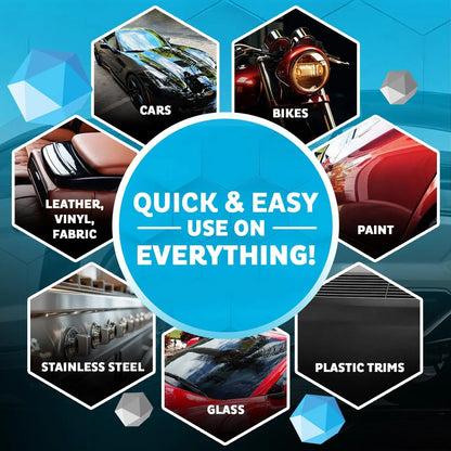 Car Spray Quick Spray Wipe Purpose Waterless Detailer Better Than Any Car Detailing Clean Shine Protect Paint Glass Wheels Trim