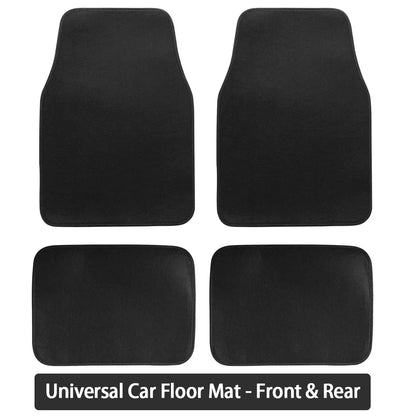 Non-Slip Carpet Car Floor Mat Front & Rear Automotive Carpet Floor Mats Dirt and wear-resistant Absorb Water Foot Pads Universal
