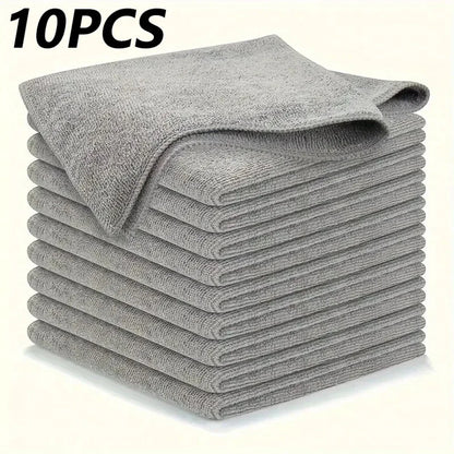 5/10 Pcs Microfiber Cleaning Towels Multifunctional Car Detailing Towel Super Absorbent Soft Stain-removing Clean Tools for Car
