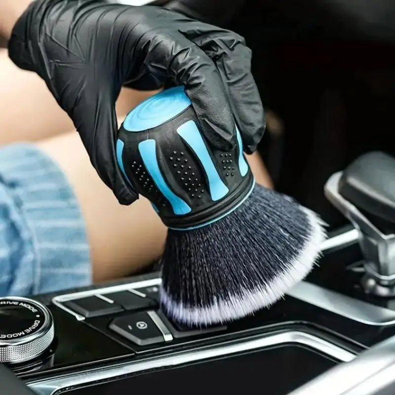 1pcs Car Cleaning Tools Small Multi-Purpose Detailing Brush Soft Bristles For Dusting Or Scrubbing Interior & Delicate Surfaces