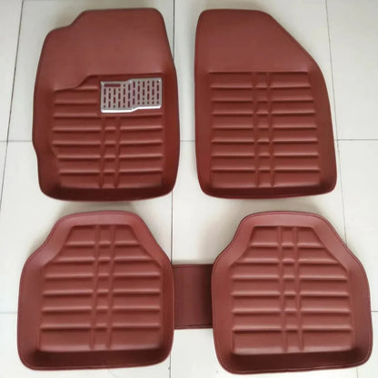 5pcs Car Floor Mats Foot Pad Anti-Slip Car Carpet Mats for The Car Mats Auto Universal Zwarte Auto Styling Interieur
