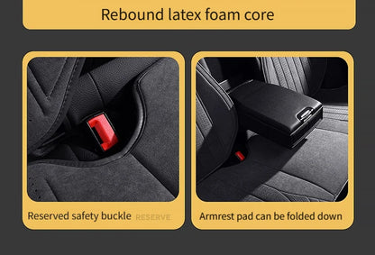 Universal  Anti-Slip Car Seat Cover Four Season Auto Suede Breathable Covers for Car Seats Cover Protection Cars Seats Covers