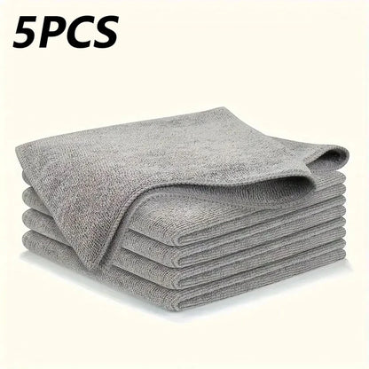 5/10 Pcs Microfiber Cleaning Towels Multifunctional Car Detailing Towel Super Absorbent Soft Stain-removing Clean Tools for Car