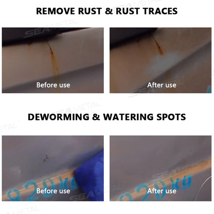 SEAMETAL Car Detailing Cleaning Towel Magic Clay Cloth Absorbent Rag with Blue Clay Bar Towel Deeply Remove Stains Washing Tool