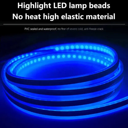 12V 120CM Car LED Daytime Running Light Bar Car Hood Light Bar Car Hood Trim Cover Light Bar Car Hood Ambient Light