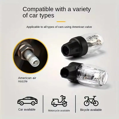 Car wheel hub light, electric bike, motorcycle tire air nozzle light, children's wheel, mountain bike, flashing light