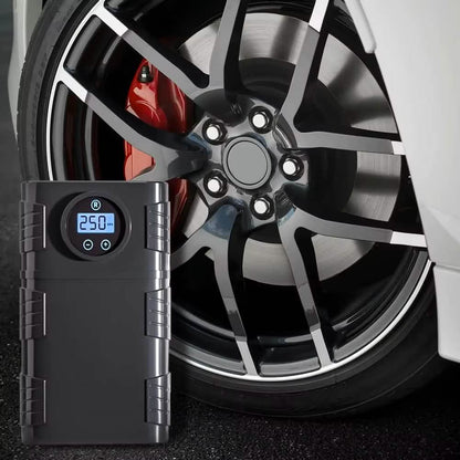 Portable 120 PSI Cordless Air Compressor – Tire Inflator for Car, Bike & Motorcycle