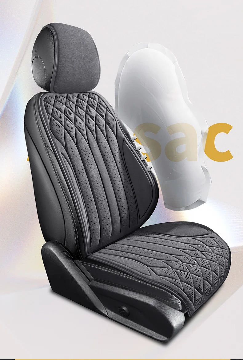 Universal  Anti-Slip Car Seat Cover Four Season Auto Suede Breathable Covers for Car Seats Cover Protection Cars Seats Covers