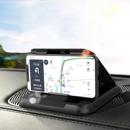 Car Phone Holder Mount Universal Dashboard Phone Holder for Car Anti-Slip Silicone Suction Pad Adjustable Smartphone Support