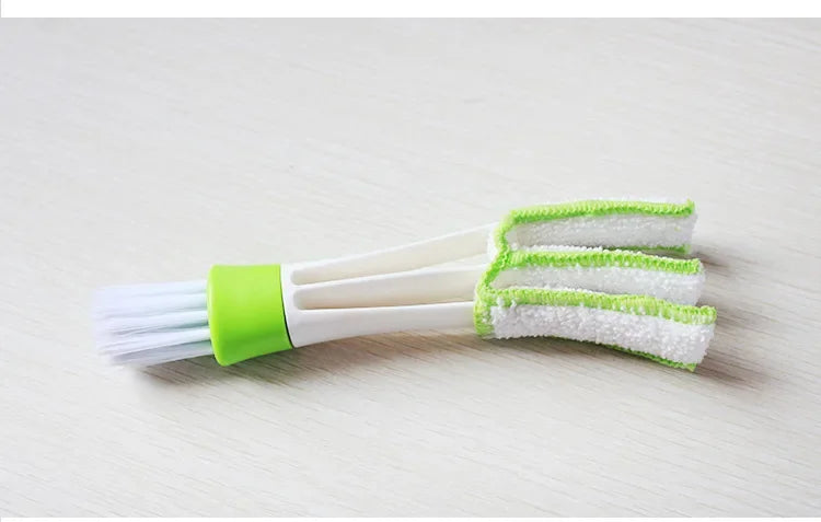 Car Air Conditioner Vent Brush Microfibre Car Grille Cleaner Auto Detailing Blinds Duster Car Cleaning Brush Interior Accessori