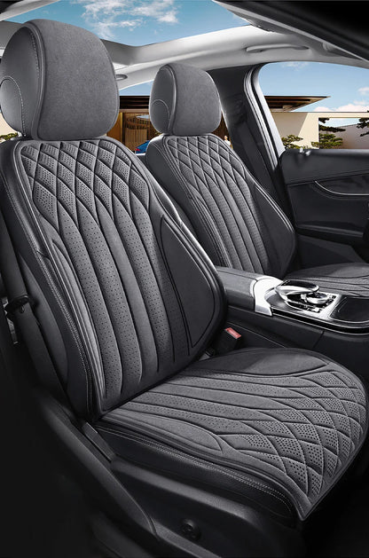 Universal  Anti-Slip Car Seat Cover Four Season Auto Suede Breathable Covers for Car Seats Cover Protection Cars Seats Covers