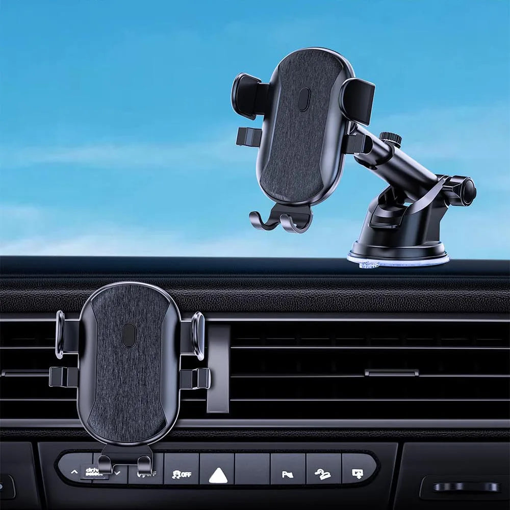 Car Phone Holder Cell Phone Mount for Car Dashboard Windshield Automobile Cradles Dash Stand Bracket for iPhone 14 13 12 Android