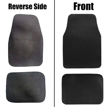 Non-Slip Carpet Car Floor Mat Front & Rear Automotive Carpet Floor Mats Dirt and wear-resistant Absorb Water Foot Pads Universal