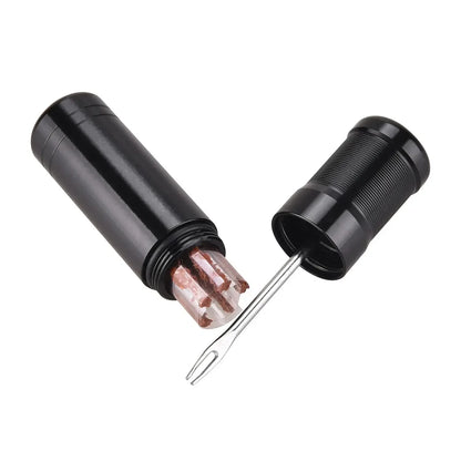 Tubeless Tire Repair Strips - For Emergency Puncture Fix on Car, Motorcycle Bike Tyres, Includes Stirring Glue for Quick Repairs