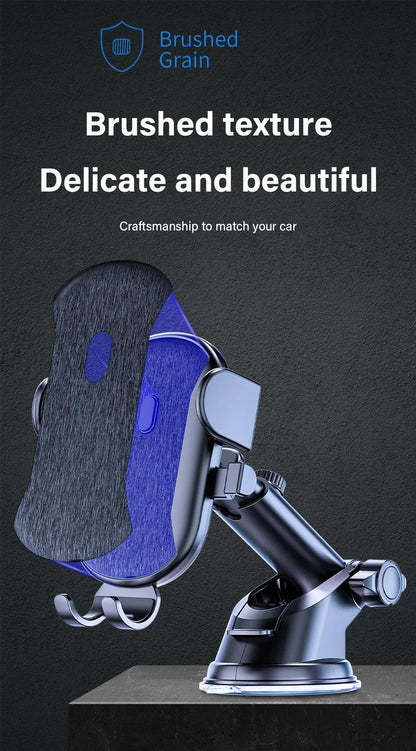 Car Phone Holder Cell Phone Mount for Car Dashboard Windshield Automobile Cradles Dash Stand Bracket for iPhone 14 13 12 Android