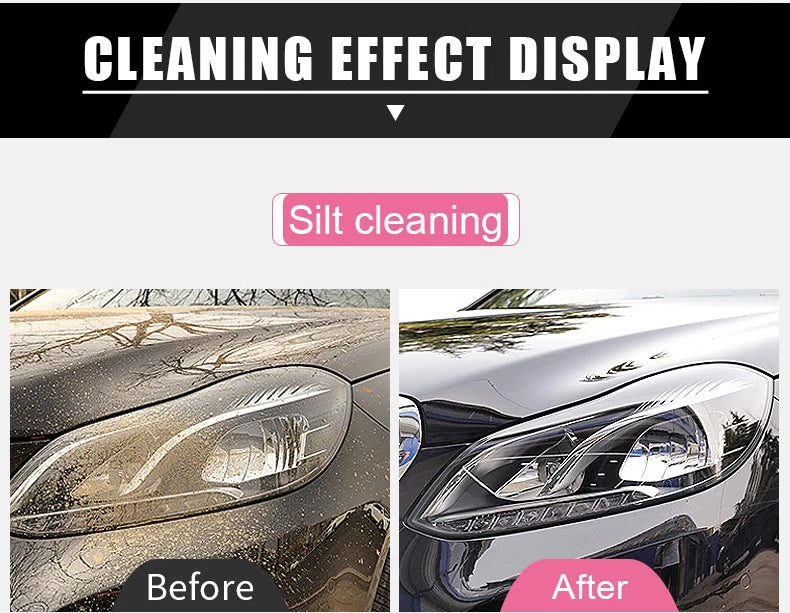Concentrate Car Wash Shampoo with Wax High Gloss Ceramic Soap  Superior Surface Cleanser Automotive Washing Shampoo 500ml