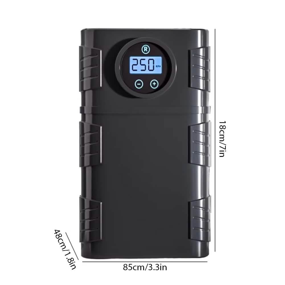 Portable 120 PSI Cordless Air Compressor – Tire Inflator for Car, Bike & Motorcycle