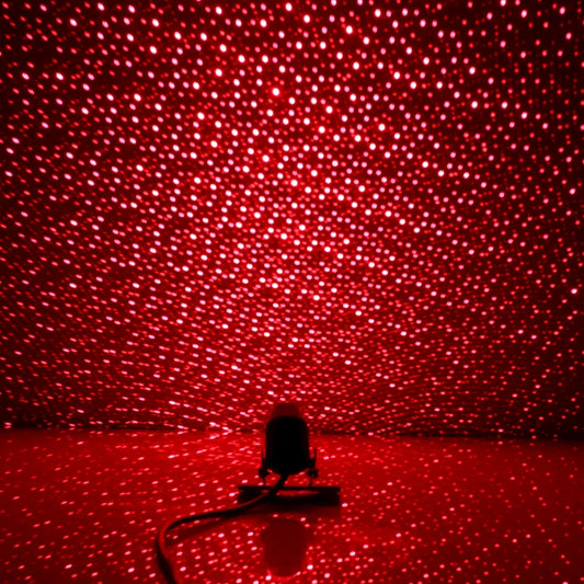 Interior Modification Car Star Lights Interior Decorative Light DJ Music Sound Lamp Car Roof Light Starry Projection Spotlight