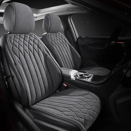 Universal  Anti-Slip Car Seat Cover Four Season Auto Suede Breathable Covers for Car Seats Cover Protection Cars Seats Covers