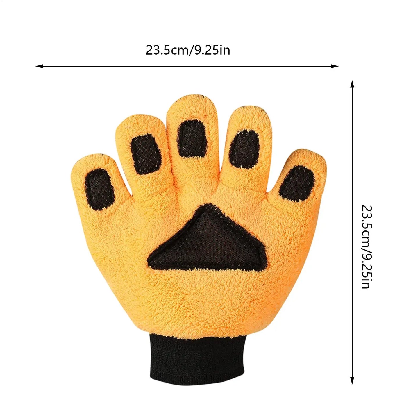 Car Washing Gloves Microfiber Car Cleaning Brush Double-Faced Coral Fleece Cleaning Brush Gloves Car Detailing Cleaner Care Tool