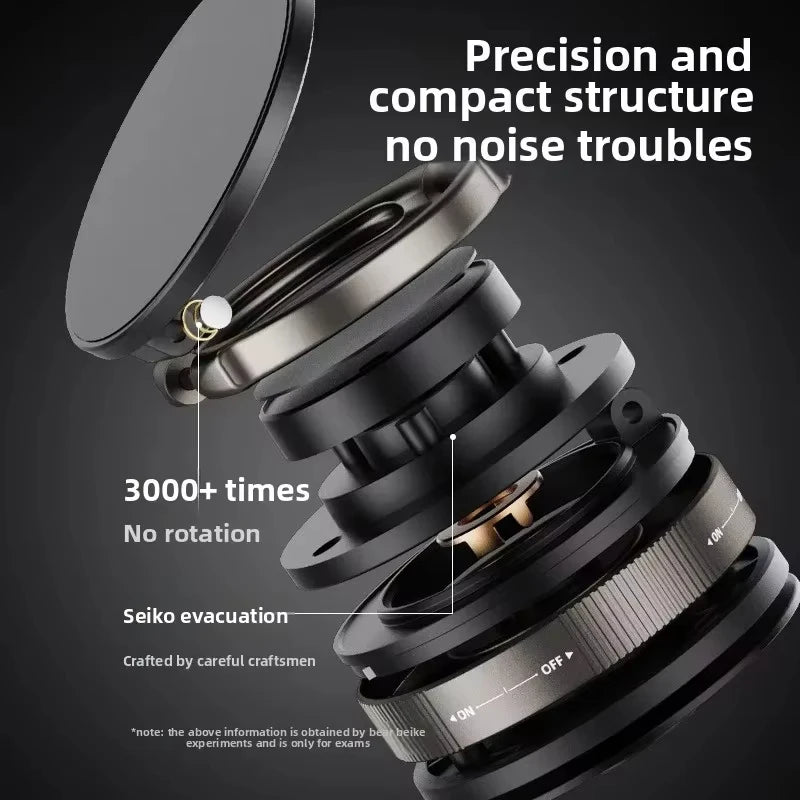 Magnetic Phone Holder for car, 360° Rotatable, Foldable & Adjustable Magnetic Car Mount, , Compatible with iPhone & Other Phones