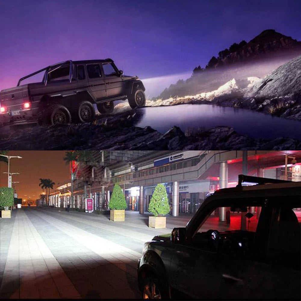 8/14/20" 12-24V Spotlight LED Light Bar Offroad Slim Barra LED Work Light Bar for Truck Atv Car Driving Fog Light Accessories