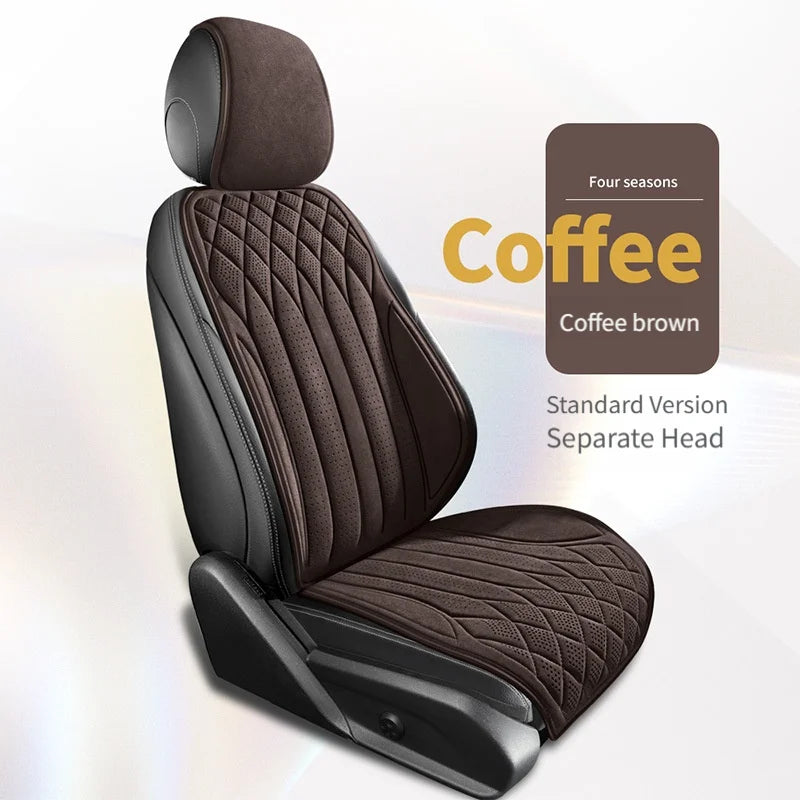 Universal  Anti-Slip Car Seat Cover Four Season Auto Suede Breathable Covers for Car Seats Cover Protection Cars Seats Covers