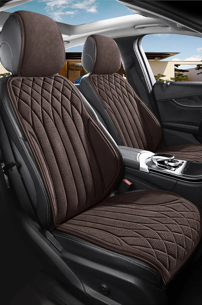 Universal  Anti-Slip Car Seat Cover Four Season Auto Suede Breathable Covers for Car Seats Cover Protection Cars Seats Covers
