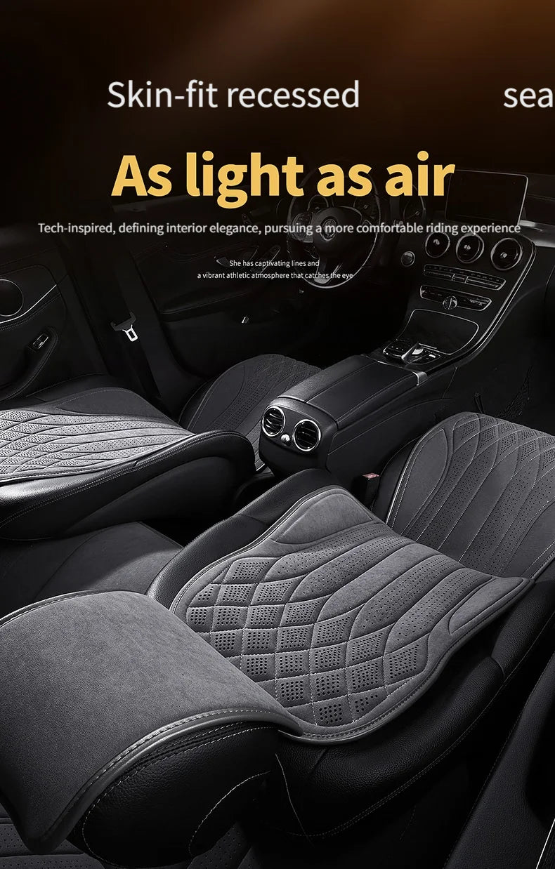 Universal  Anti-Slip Car Seat Cover Four Season Auto Suede Breathable Covers for Car Seats Cover Protection Cars Seats Covers